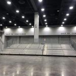 Bleachers on Demand provides rental bleachers for indoor events at venues such as convention centers in Ohio