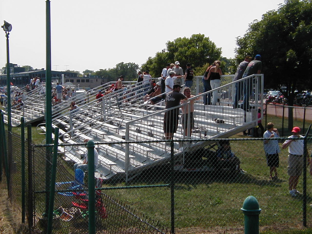 Bleachers on Demand portable bleacher rental outdoor sports field aluminum seating sections