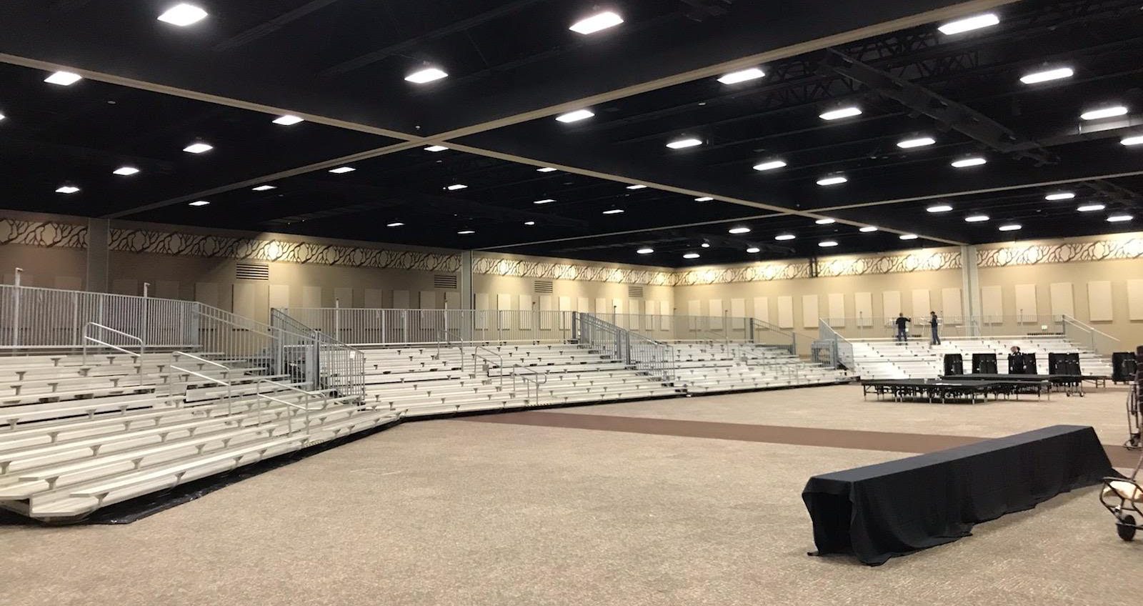 Bleachers on Demand portable bleachers rentals for indoor and outdoor events in Ohio and eastern United States